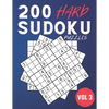 200 Hard Sudoku Puzzles.: Challenging Sudoku Book For Adults ( Volume 3 ) - Paperback