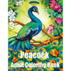 Peacock Adult Coloring Book: Peacock coloring books for adult: Adults Coloring Book - Paperback