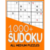 1000+ Sudoku All Medium Puzzles: Sudoku medium book, puzzles for adults 1000+ - Paperback