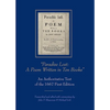 "Paradise Lost: A Poem Written in Ten Books": An Authoritative Text of the 1667 First Edition - Paperback