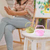 Reusable 30oz Straw Lid - BPA-free, flip cover, dishwasher safe, leak/spill-proof. Stanley tumbler accessory.
