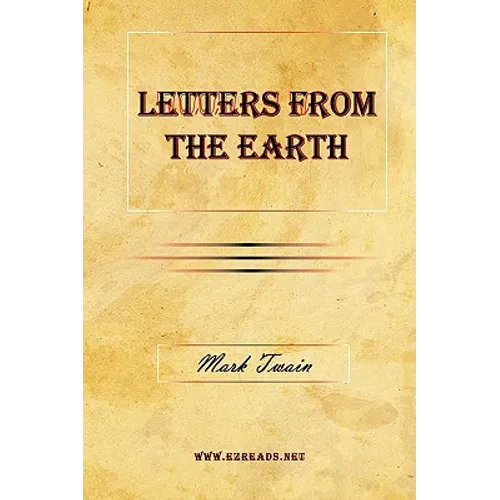 Letters From The Earth - Hardcover