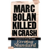 Marc Bolan Killed in Crash: A Musical Novel of the 1970s - Paperback