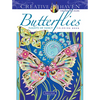 Creative Haven Butterflies Flights of Fancy Coloring Book - Paperback