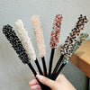 Wedding Bridal Rhinestone Pearl Flower Clear Crystal Handmade Maruko Hair Pins Clips Bridesmaid Hairwear Jewelry Hair Accessory
