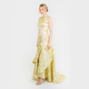 The Sleeveless Side Bottom Flounce Gown Classic