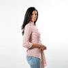 Asymmetric Hem Wrap Shirt