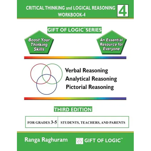 Critical Thinking and Logical Reasoning Workbook-4 - Paperback
