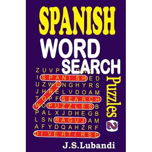 Spanish Word Search Puzzles - Paperback