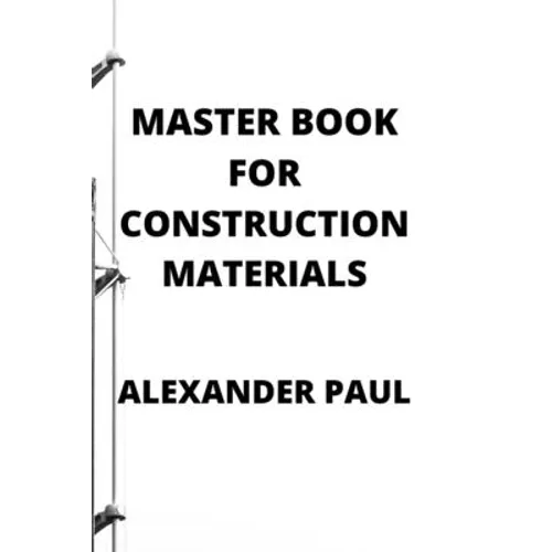 Master Book for Construction Materials - Paperback