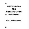 Master Book for Construction Materials - Paperback
