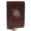 NKJV, Thinline Bible, Compact, Imitation Leather, Burgundy, Red Letter Edition - Imitation Leather