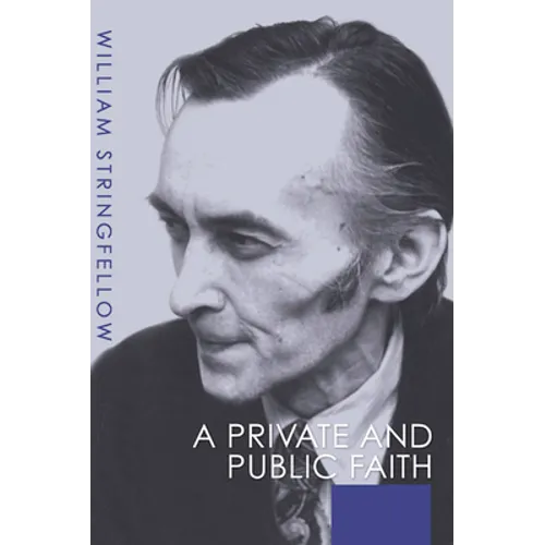 A Private and Public Faith - Paperback