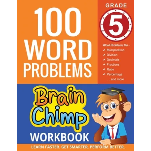 100 Word Problems: Grade 5 Math Workbook - Paperback