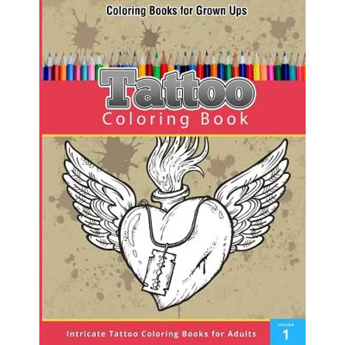 Tattoo Coloring Book - Paperback