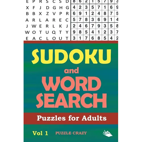 Sudoku and Word Search Puzzles for Adults Vol 1 - Paperback