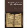 Weekly Thoughts from the Life of Martin Luther - Paperback