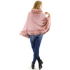 Fur Short Length Shawl SH923 (2PC)
