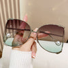 sunglasses Women Vacation Luxury Oversized Fashion Glasses Sunscreen Luxe Femme Lentes De Sol Mujer Lunette Soleil Femme