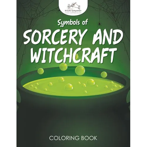 Symbols of Sorcery and Witchcraft Coloring Book - Paperback
