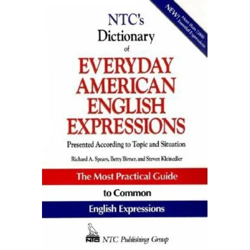 Ntc's Dictionary of Everyday American English Expressions - Paperback
