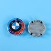 Suitable for BMW front and rear standard wheel hub covers 56/68mm 3 Series 5 Series X1X5X6M logo co branded center cover logo
