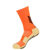 Anti Slip Football Soccer Socks for Men Teenage Kid Boys Sport  Grips Crew Socks Black White Blue High Quality