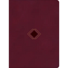 CSB Day-By-Day Chronological Bible, Burgundy Leathertouch - Imitation Leather