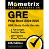 GRE Prep Book 2024-2025 - GRE Study Guide Secrets, 5 Full-Length Practice Tests, 200+ Online Video Tutorials: [8th Edition] - Paperback