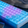 XVX IMD Ice Crack Pattern Shine-Through OEM Profile Keycap Set