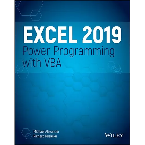 Excel 2019 Power Programming with VBA - Paperback