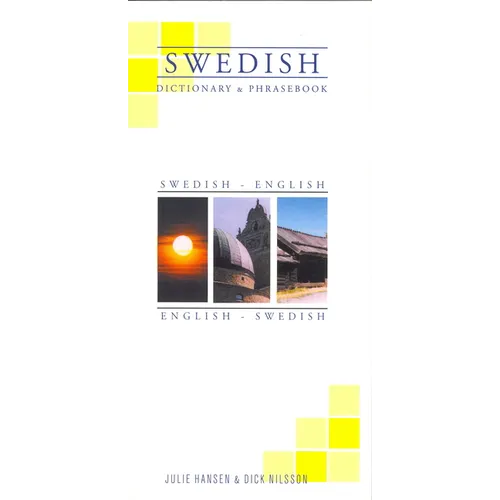 Swedish-English English/Swedish Dictionary and Phrasebook - Paperback