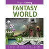 Fantasy World: Grayscale Photo Coloring Book for Adults - Paperback
