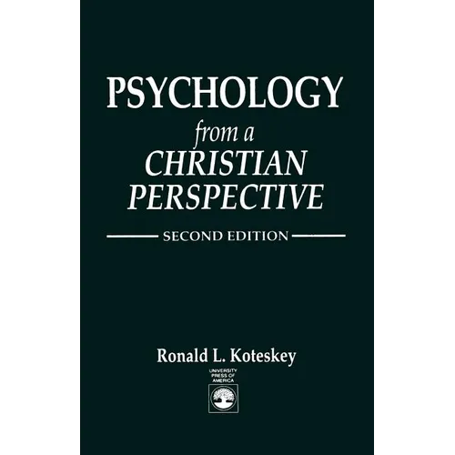 Psychology from a Christian Perspective - Paperback