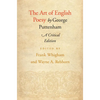 The Art of English Poesy - Paperback