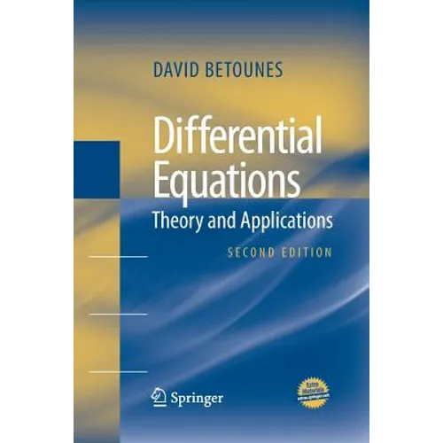 Differential Equations: Theory and Applications - Paperback