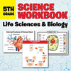 5th Grade Science Workbook: Life Sciences & Biology - Paperback