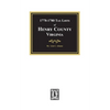 Tax Lists of Henry County, Virginia, 1778-1880 - Paperback