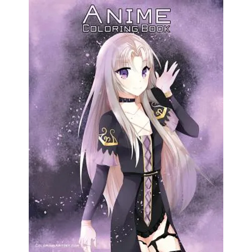 Anime Coloring, Book 1 - Paperback