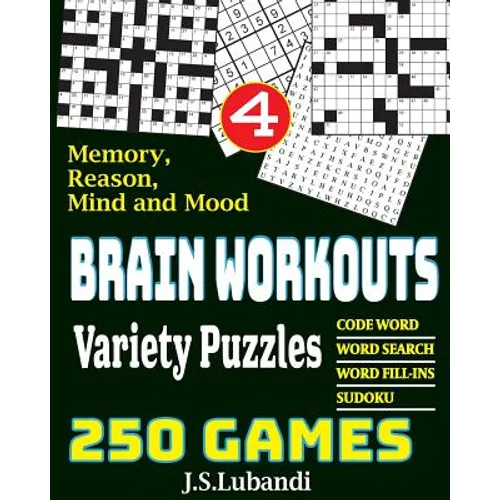 BRAIN WORKOUTS Variety Puzzles 4 - Paperback