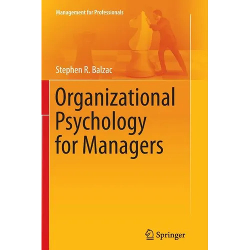 Organizational Psychology for Managers - Paperback