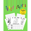 Trace Letters ages 3-5: Alphabet Handwriting Practice workbook for kids, coloring book - Paperback