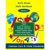 Sixth Grade Math Volume 1: Order of Operations, Multiples and Lowest Common Multiple, Greatest Common Factor, Prime Factorization, Compare and Or - Paperback