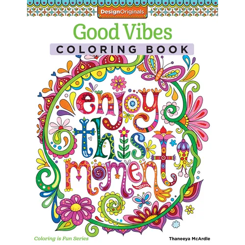 Good Vibes Coloring Book - Paperback