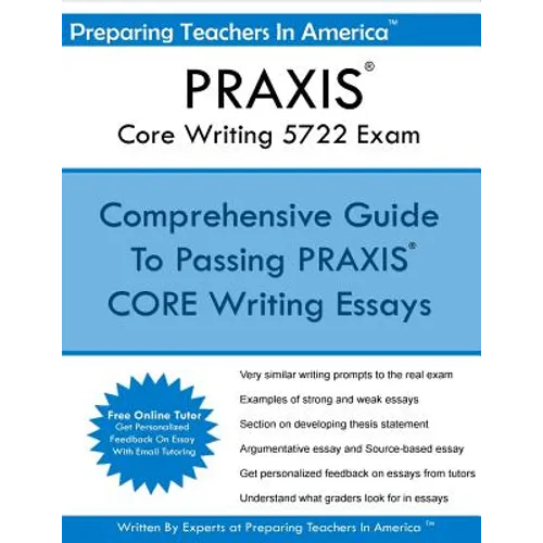 PRAXIS Core Writing 5722 Exam - Paperback