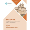 SIGDOC 11 Proceeding of the 29th ACM International Conference on Design of Communications - Paperback