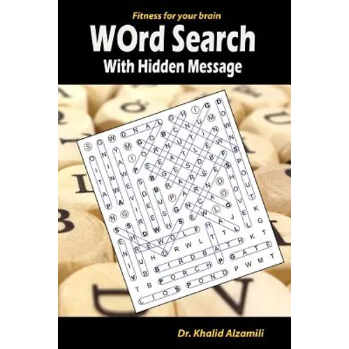 Word Search With Hidden Message: Train your brain anywhere, anytime! - 120 Puzzles for Adults - Paperback