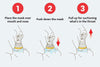 Vital capacity breathing trainer Choking emergency rescue breathing mask Choking Emergency Device