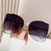 sunglasses Women Vacation Luxury Oversized Fashion Glasses Sunscreen Luxe Femme Lentes De Sol Mujer Lunette Soleil Femme