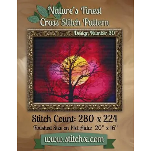 Nature's Finest Cross Stitch Pattern: Design Number 30 - Paperback